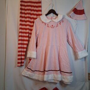 Women's Christmas Elf Costume Dress Size Medium